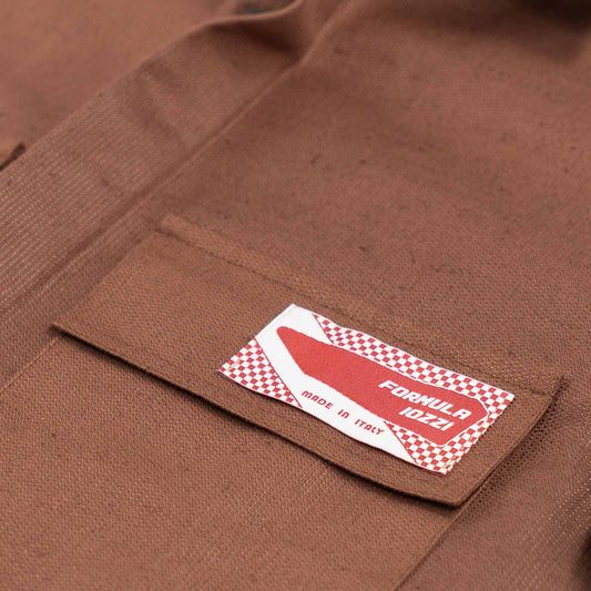 Overshirt Catcher maniche corte - mattone