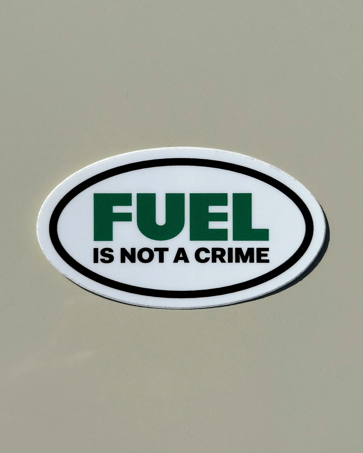Fuel is Not a Crime - The Helmet