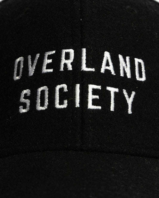 Black Overland Society Winter Baseball Cap
