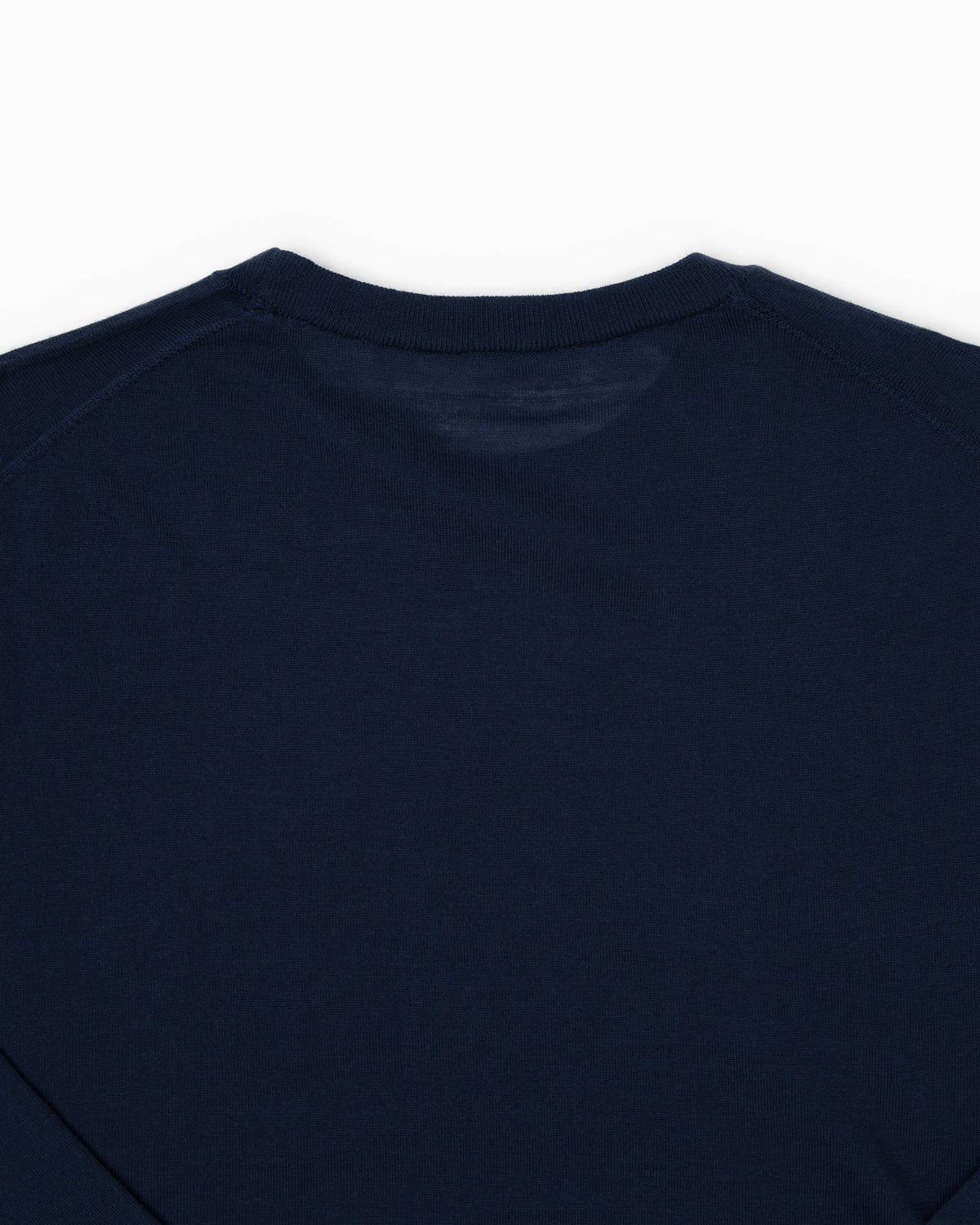 Merino Wool Crew Neck - Navy Blue