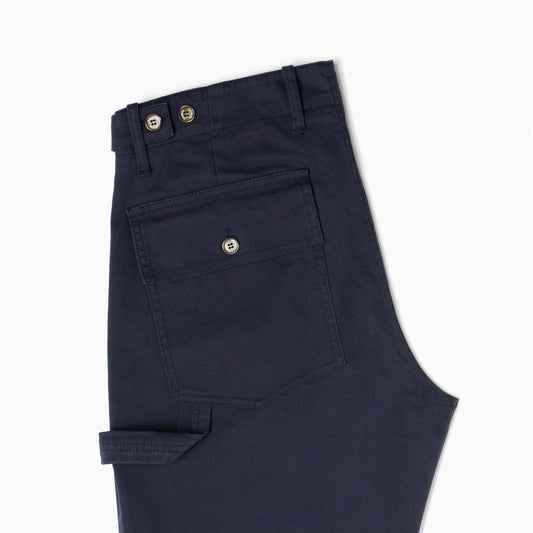 Pantaloni Fatigue Vintage Fit - Blu