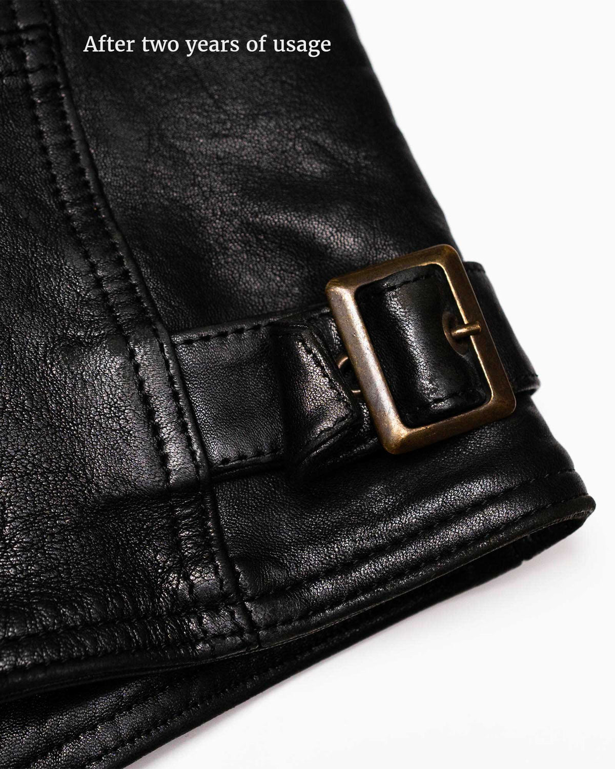 “Café Racer” Black Leather Jacket