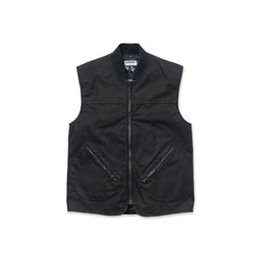 DMD - Gilet cotone cerato - Nero