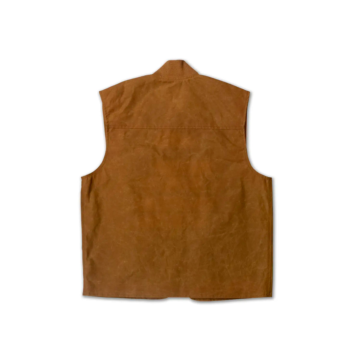 DMD - Gilet cotone cerato - Senape