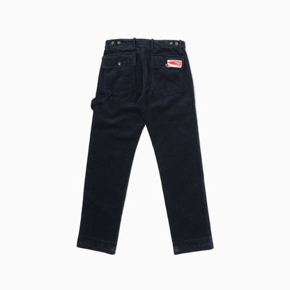 Pantaloni Fatigue - Velluto a coste Blu