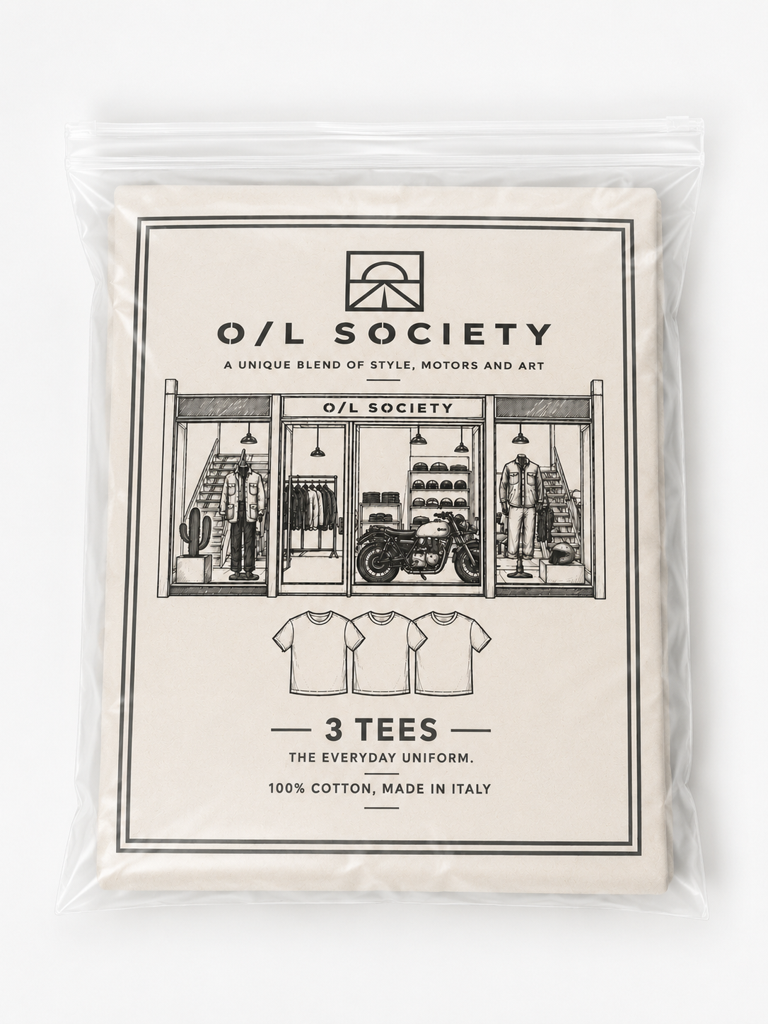 3 T-Shirts Pack - White