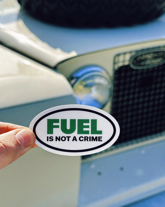Fuel is Not a Crime - The Helmet