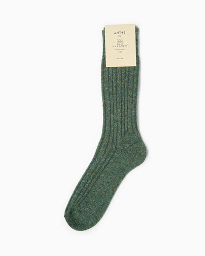 ANT45 Wool Short Socks - Military