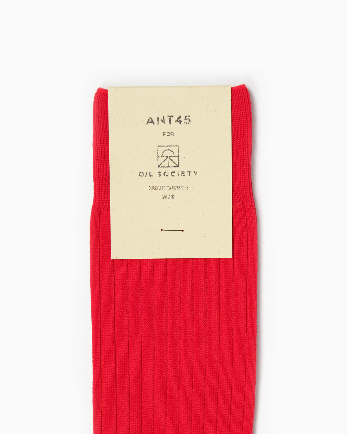 ANT45 Filo Long Socks - Red