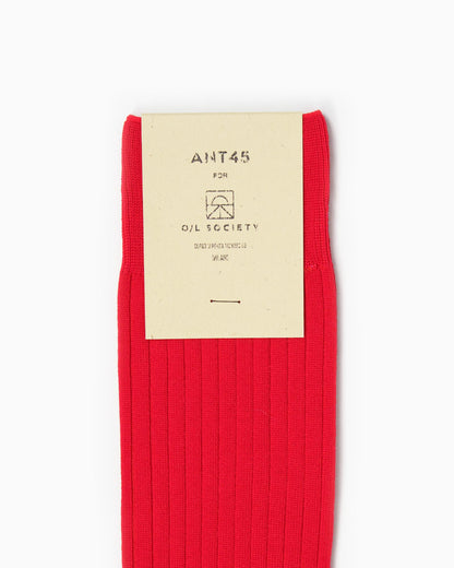 ANT45 Filo Long Socks - Red