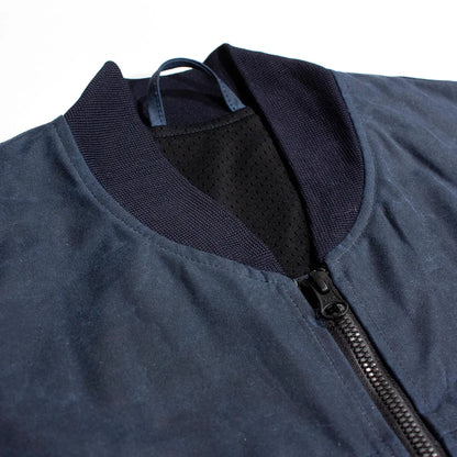 DMD - Gilet cotone cerato - Blu