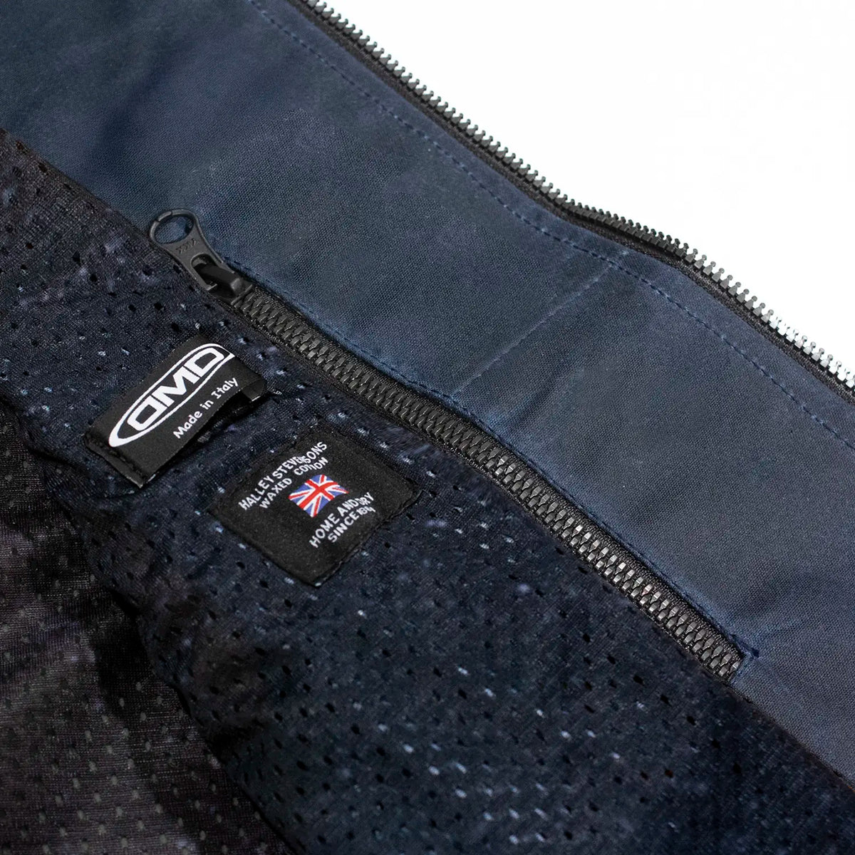 DMD - Gilet cotone cerato - Blu