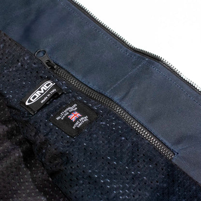DMD - Gilet cotone cerato - Blu