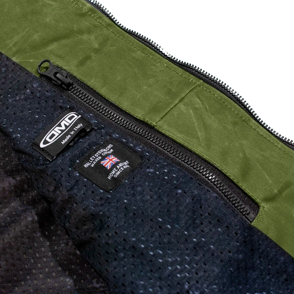 DMD - Gilet cotone cerato - Verde