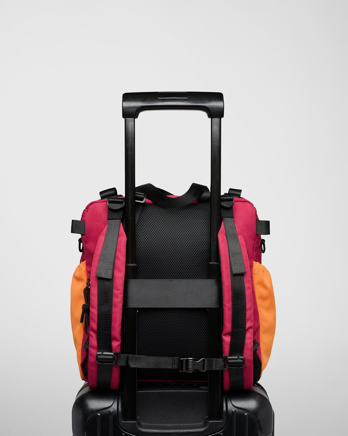 East-West Backpack 18L - Orange/Cherry/Camel