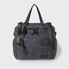 East-West Backpack 20L - Waxed Dark Blue