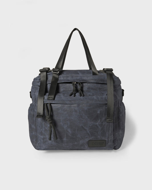 East-West Backpack 20L - Waxed Dark Blue