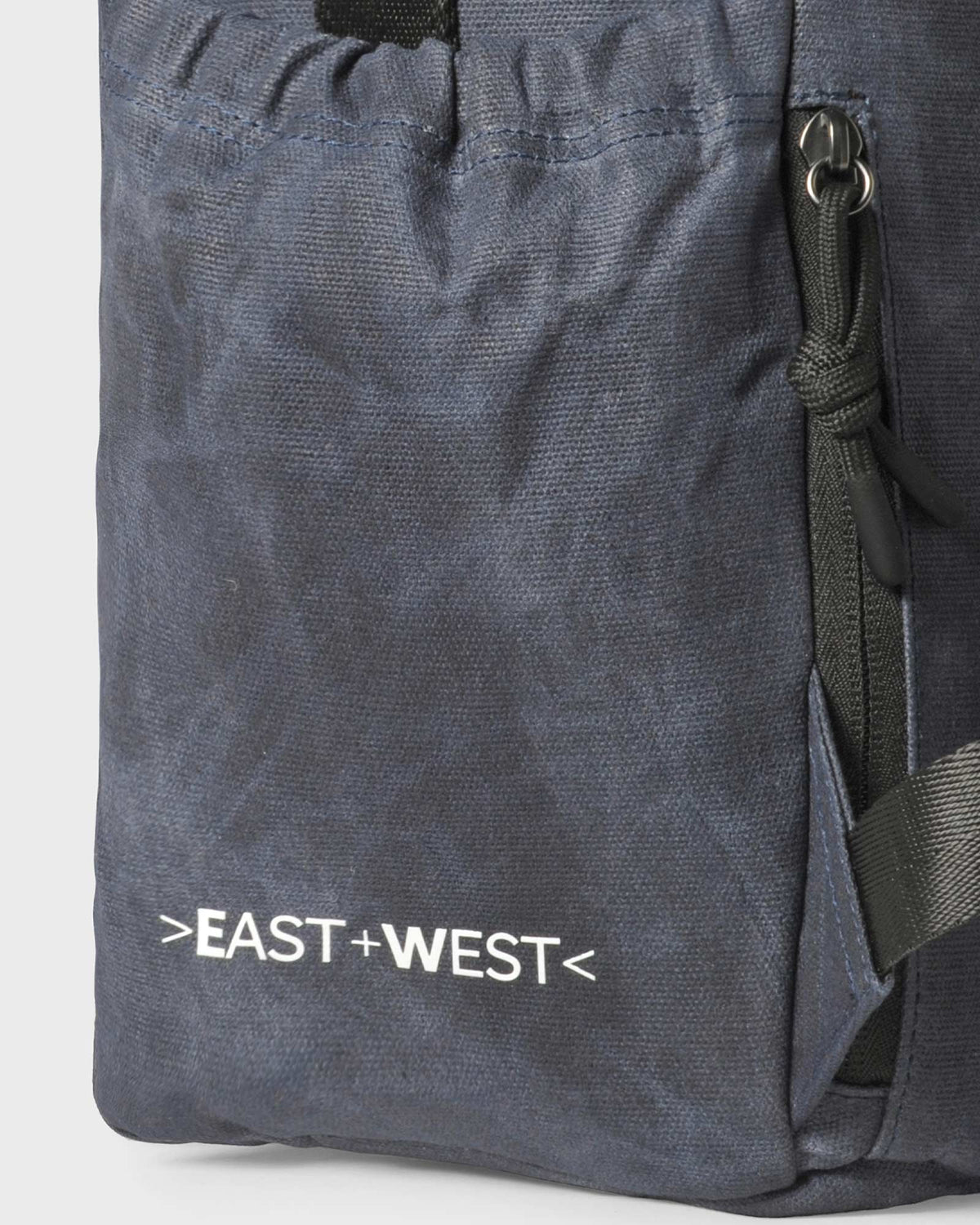 East-West Backpack 20L - Waxed Dark Blue