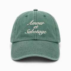 Amour & Sabotage Cap - Green