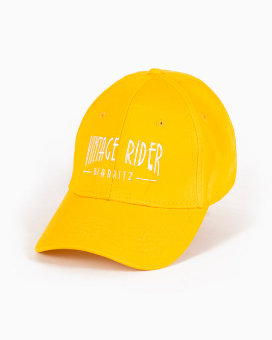 Vintage Rider Cap - Yellow