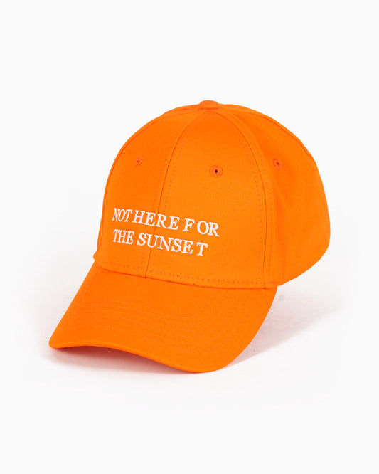 Not Here For The Sunset Cap - Orange