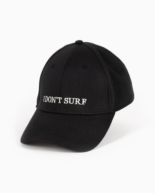 I Don't Surf Cap - Black