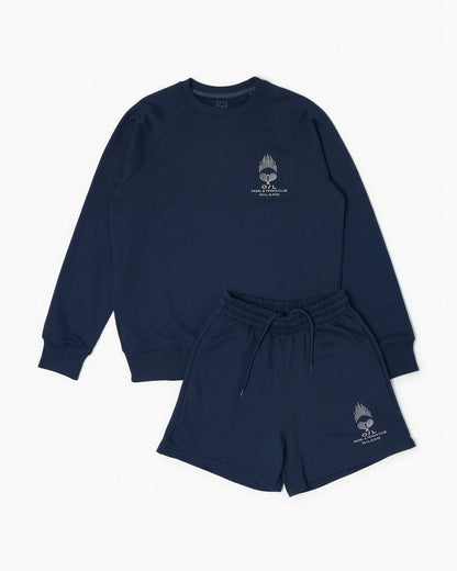 Padel & Tennis Club Sweatshirt & Shorts - Blue