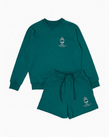 Padel & Tennis Club Sweatshirt & Shorts - Green