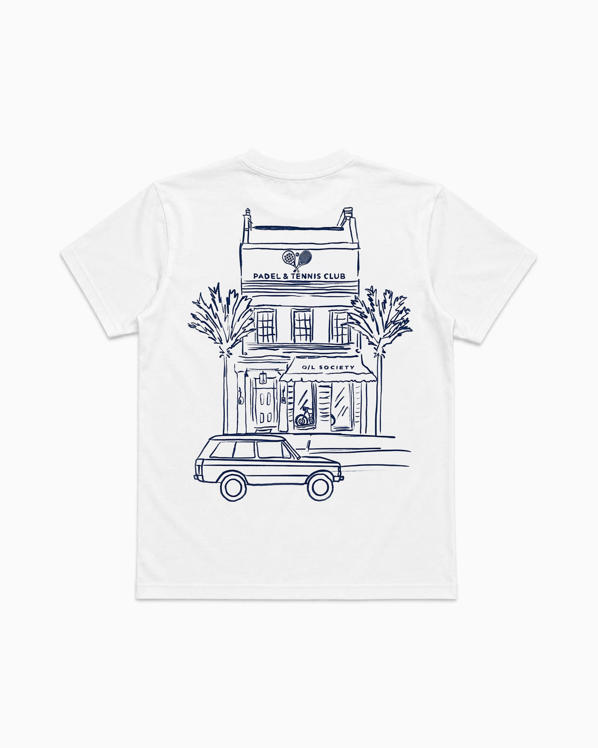 Padel & Tennis Club T-Shirt - White