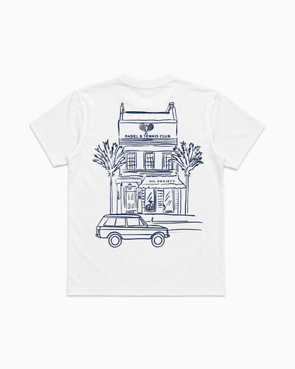 Padel & Tennis Club T-Shirt - White