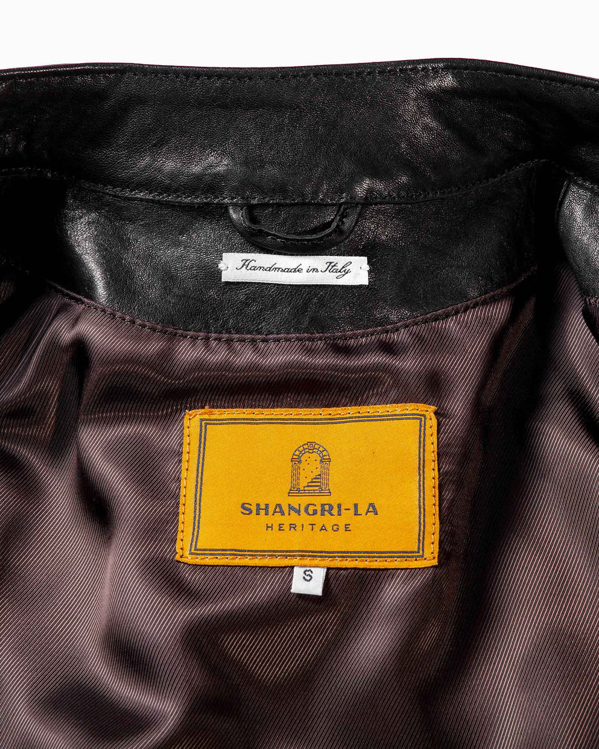 “Café Racer” Black Leather Jacket