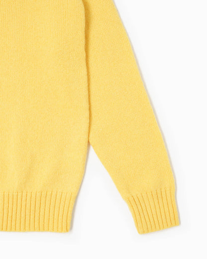 Shetland Crewneck Sweater - Yellow
