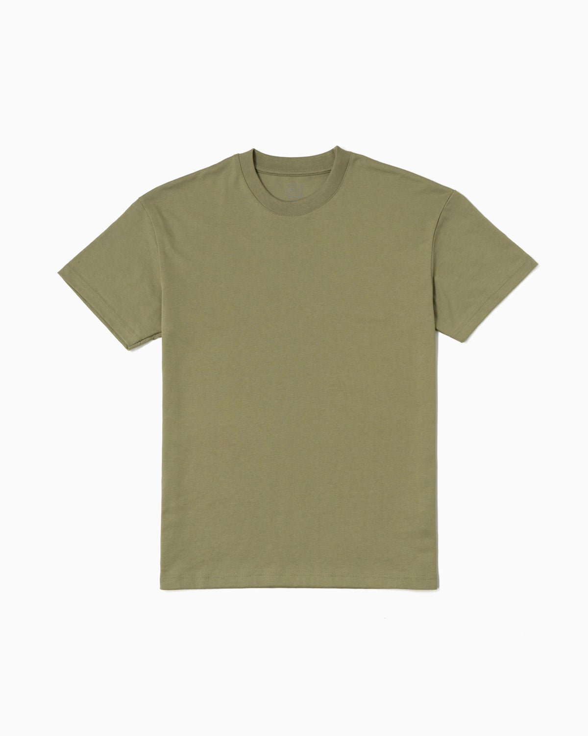 sage green t-shirt still life