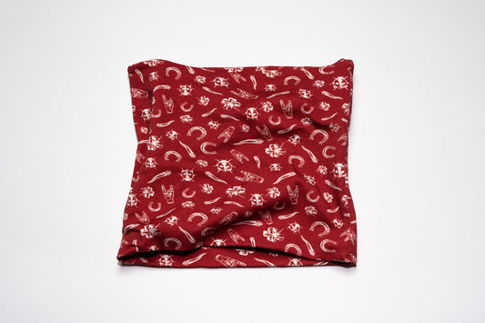 Sciarpa Scaldacollo Lucky Charms Pompeian Red