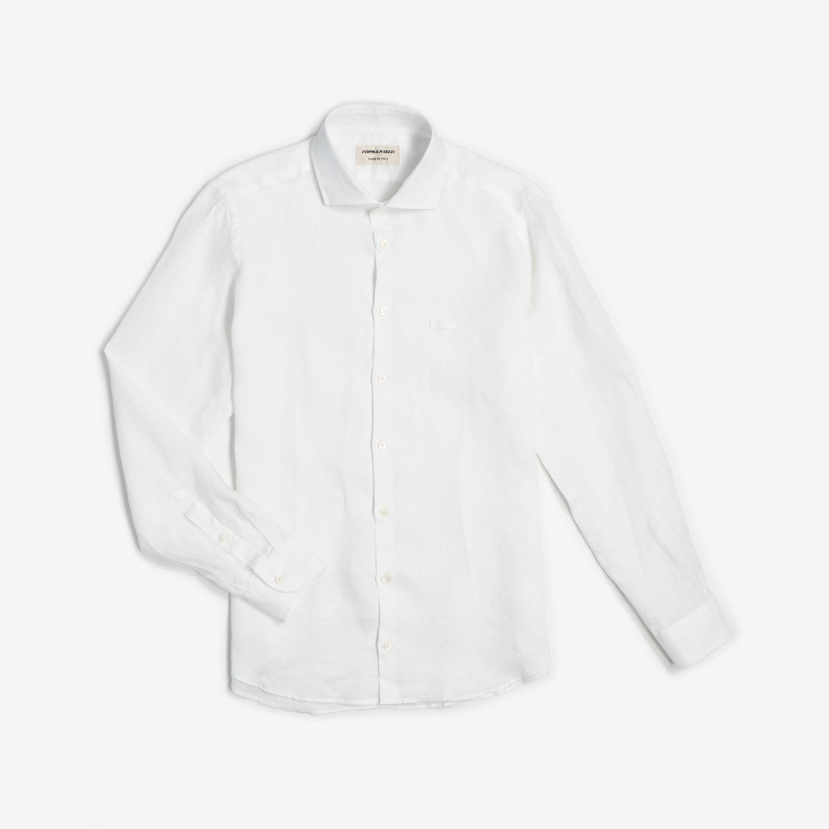 100% Linen Shirt - White